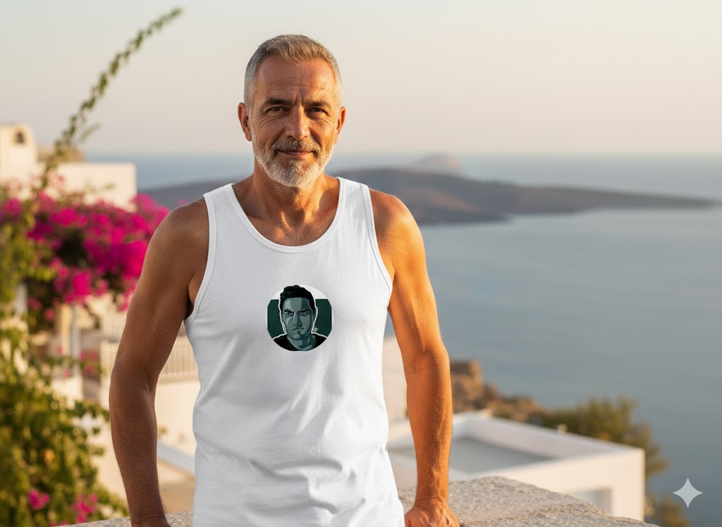 Atlet Üzerine Basılı Fotoğraf
